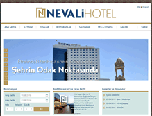 Tablet Screenshot of nevalihotel.com